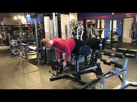 Vital Training Systems GHD Iso Hold with Dumbbell Row