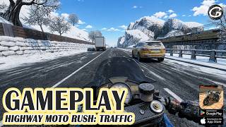 Highway Moto Rush: Traffic Gameplay - Mobile Game (Android) screenshot 3