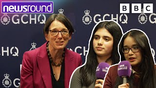 First female Director of UK spy agency talks to students | Newsround