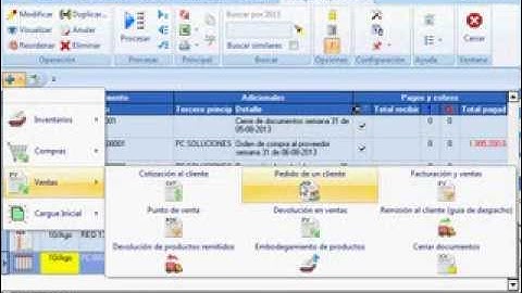 Software contable ContaPyme - Ejemplo 1 Operación de pedido de un cliente