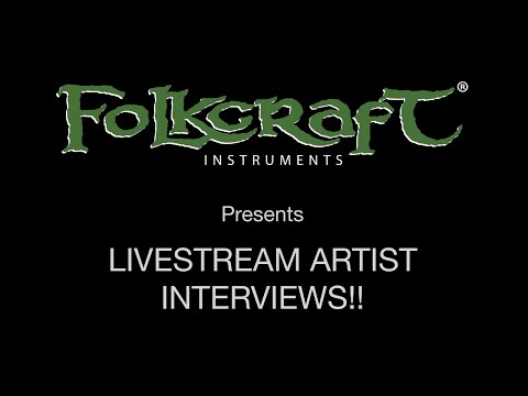 Folkcraft Livestream Artist Interviews 5-20 at 3 pm EDT