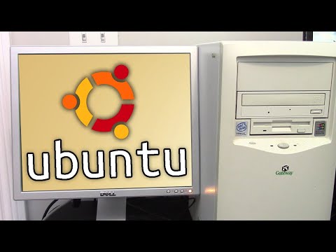 Installing the First Version of Ubuntu on the $5 Windows 98 PC