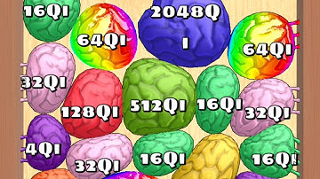 Blob Merge 3D - New LvL Up ASMR Gameplay Satisfying ( Cube Arena 2048)