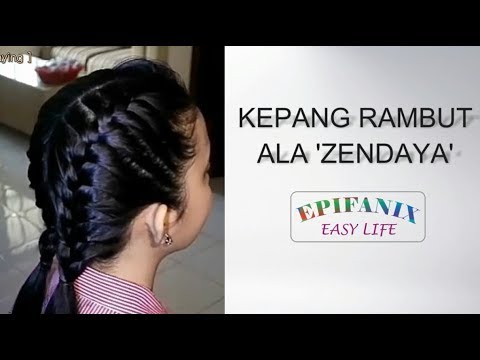  Kepang  Rambut  Ala Zendaya The Greatest Showman YouTube 