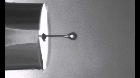 Drop formation process with a Microdrop Dispenser