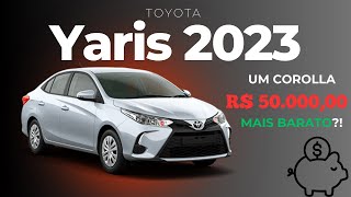 Toyota YARIS SEDAN 2023: O MELHOR CUSTO-BENEFÍCIO entre os SEDANS!