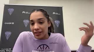 Full Valkyries Media Availability: Nakase, Williams & Burton Ahead of WNBA Finals vs. Atlanta Dream Update