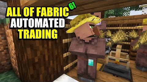 Ep53 Automated Trading - Minecraft All of Fabric 6 Modpack