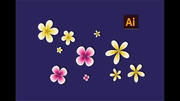 Flower illustration | Editable Flower within a minute | Adobe Illustrator Tutorial for Beginners