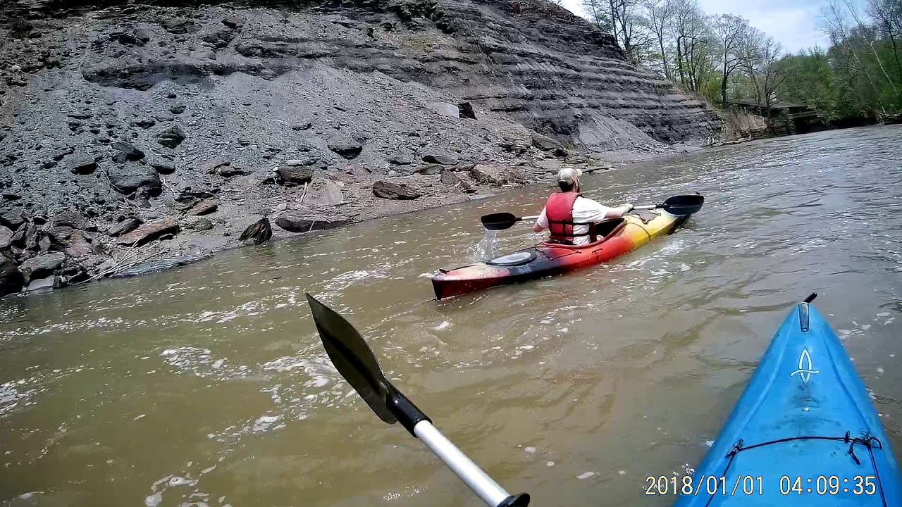 Kayaking by Fort Hill YouTube