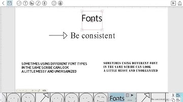 VideoScribe Tutorial for Research Recruitment -   Fonts