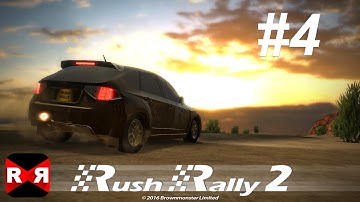 Rush Rally 2 (by Brownmonster) - Spain Track - iOS / Android / Apple TV - 60fps Gameplay Video