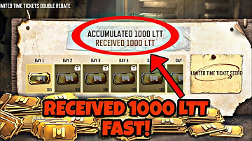 Received 1000 Limited Time Ticket Fast! Call of Duty: Mobile Season 1 Reawakening Event