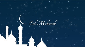Eid Mubarak using HTML, CSS animation and JavaScript