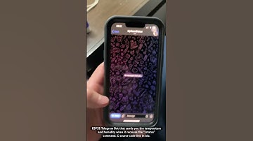 ESP32 Telegram Bot to get temperature and humidity