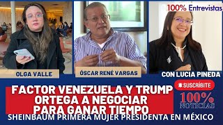 Factor Venezuela y Trump, Ortega negociaría para ganar tiempo. Elecciones México