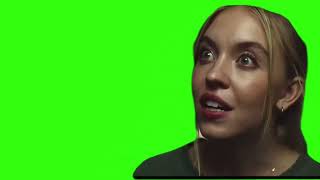 I am crazier Sydney Sweeney green screen