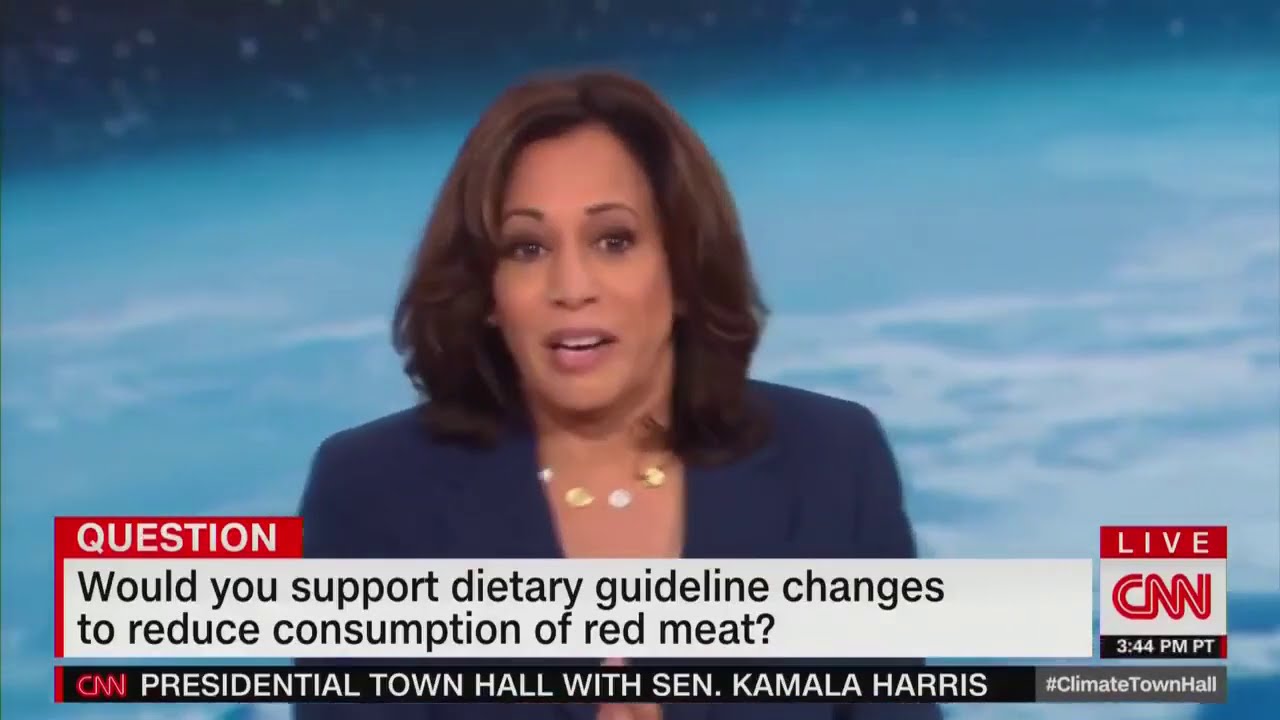 Kamala Says She Would Change The Dietary Guidelines To Reduce The Amount Of Red Meat You Can Eat Youtube Red Meat Dietary Guidelines [ 720 x 1280 Pixel ]