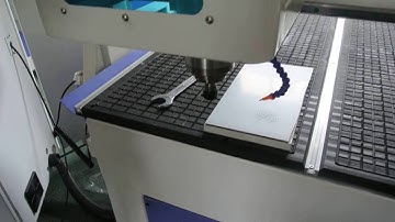 BCM1325 cutting and engraving PVC. CNC router machine.
