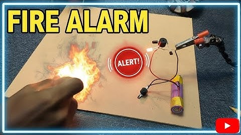 How To Make Long Range Fire 🔥 Detector Alarm | Fire Alarm Project |
