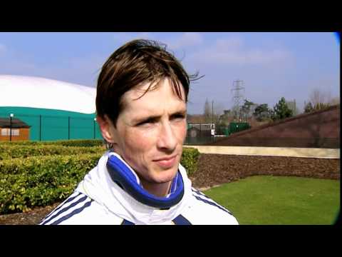 Fernando Torres talks exclusively to Chelsea TV ahead of the game against Blackpool,