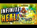 6+ BATTLE HEALERS ON THE MAP! INFINITE HEAL in CLASH ROYALE!