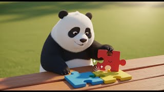 картинка: Панда, которая разгадывала загадки | Детские Песни и Развивающие Стихи