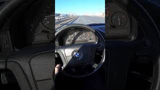 BMW e34 525 MT Acceleration 0-100