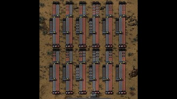 Factorio priority splitters test