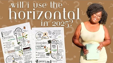 Write in My Planner With Me| How I Used The New Happy Planner Horizontal Layout| After The Pen|