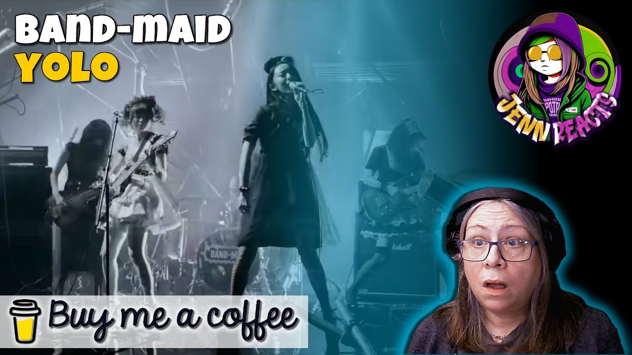 Buy Me A Coffee Request - Band-Maid - Yolo - First Time Reaction