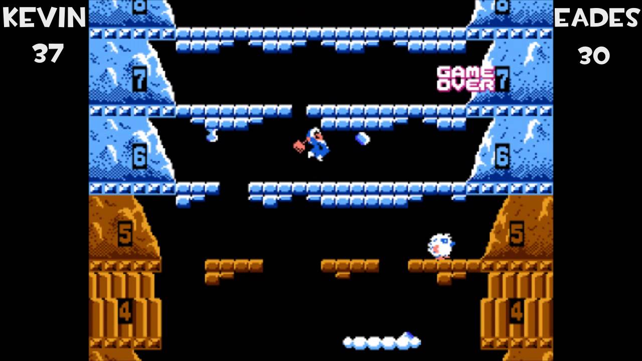 ice climbers, Nes, Nintendo, entertainment, challenge, unnamed video game c...