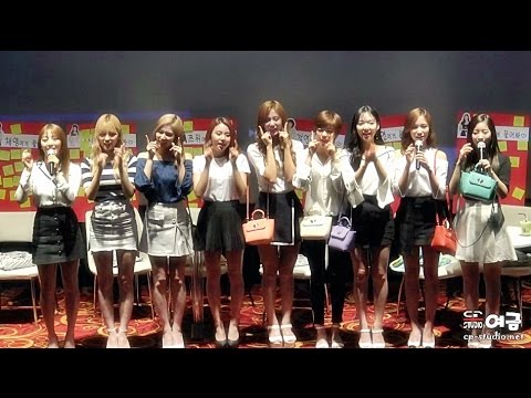 [16.06.28] 트와이스(TWICE) 레드체뚜 팬미팅&팬사인회 엔딩 멘트 직캠 by 여금