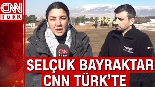 BAYKAR'dan depremzedelere 1000 konut bağışı! Selçuk Bayraktar CNN Türk'te