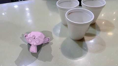 First Blender 3D match move and composite test