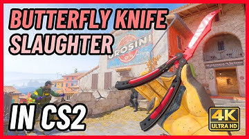 ★ CS2 Butterfly Knife Slaughter | CS2 Knife In-Game Showcase [4K]