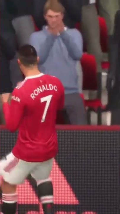 Ronaldo goal. Manchester United vs Southampton. FIFA 22 career mode. Manchester United: The Rebuild