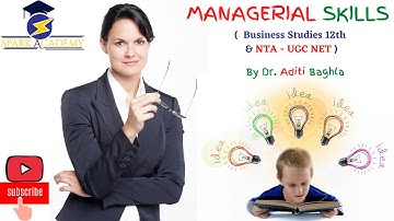 Managerial skills for NTA UGC NET Paper 2 | Commerce & Management |