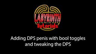 Adding male DPS using bools plus coloring/tweaking