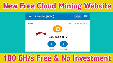 New Free Cloud Mining website 2023,free bitcoin mining sites without investment 2023