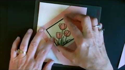Diamond Gate Fold Card with Deb Valder