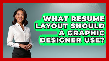 What Resume Layout Should A Graphic Designer Use? - Graphic Design Nerd