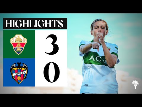 RESUMEN | Elche CF Femenino 3 - 0 Levante UD B | Segunda Federación