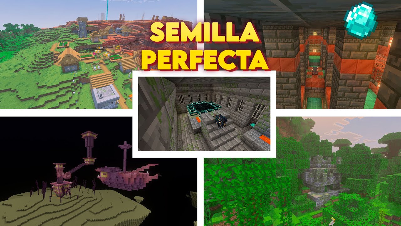 🔥 LA MEJOR SEMILLA DE MINECRAFT 1.21 BEDROCK | Diamantes y Aldea!