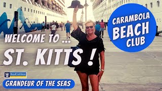 Grandeur of the seas  ST. KITTS, NEW BEACH CLUB! (for us) #cruise #cruiselife  #royalcaribbean