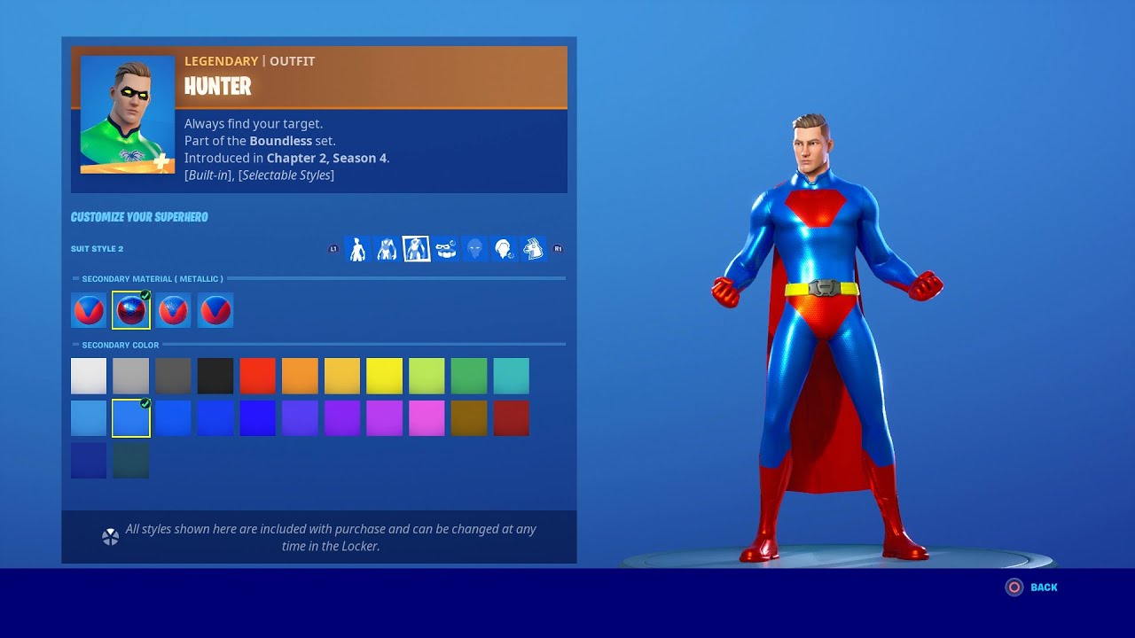 How To Make Superman Skin Now Free In Fortnite Unlock Super Hero Skin Free Custom Hero Skin Youtube