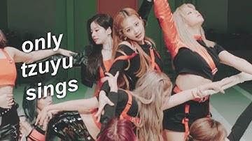 every twice mv but only when tzuyu sings (2020)