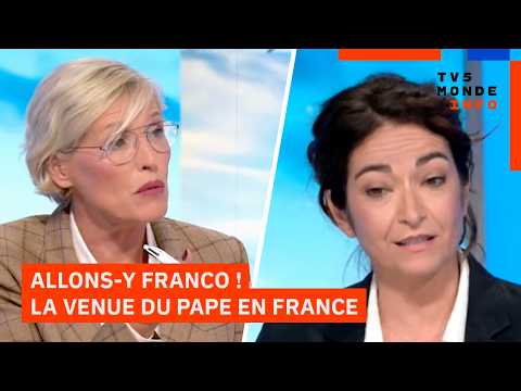 "C’est spectaculaire de voir ce que suscite un déplacement du Pape" (Raphaële Schapira)
