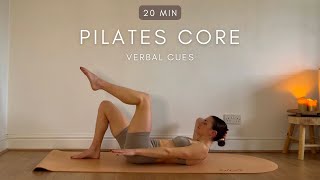 20 MIN PILATES CORE | at home pilates ab workout | no standing