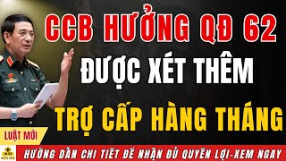 BẤT NGỜ: Hàng Triệu Người Từng Nhận Quyết Định 62 Sẽ Được Hưởng Lại Trợ Cấp Hàng Tháng!
